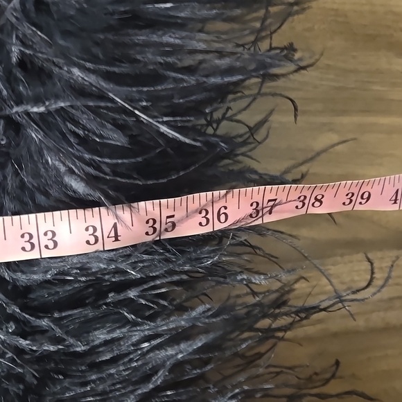 Eliza J-Sequin Feather Sheath Dress-Size 14 - Picture 16 of 17